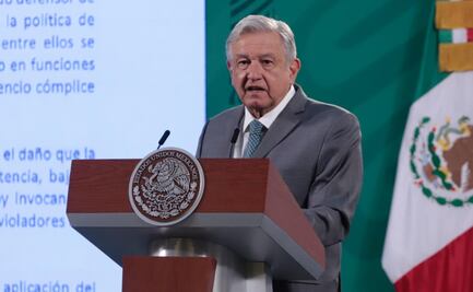 AMLO llama revisar iniciativa de reforma de Ley Orgánica de la FGR; hay discusión en el gabinete sobre el tema, reconoce
