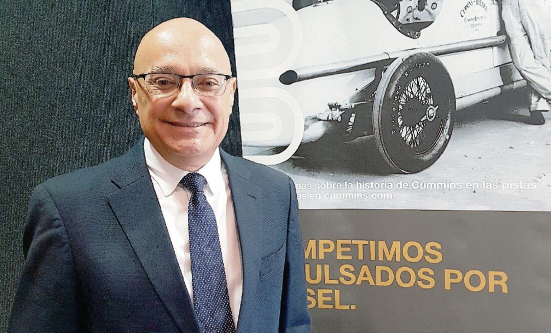 Proye cción. Ignacio García, vicepresidente de Cummins Latinoamérica, dijo que el sector de la manufactura permanecerá estable durante este año (SARA CANTERA. EL UNIVERSAL)