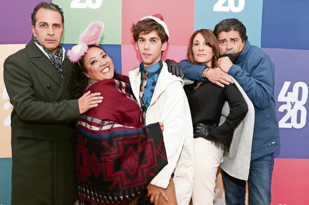 La serie es dirigida por Gustavo Loza (izquierda) y protagonizada por Michelle Rodríguez, Mauricio Garza, Mónica Huarte y Jorge Van Rankin (VALENTE ROSAS. EL UNIVERSAL)