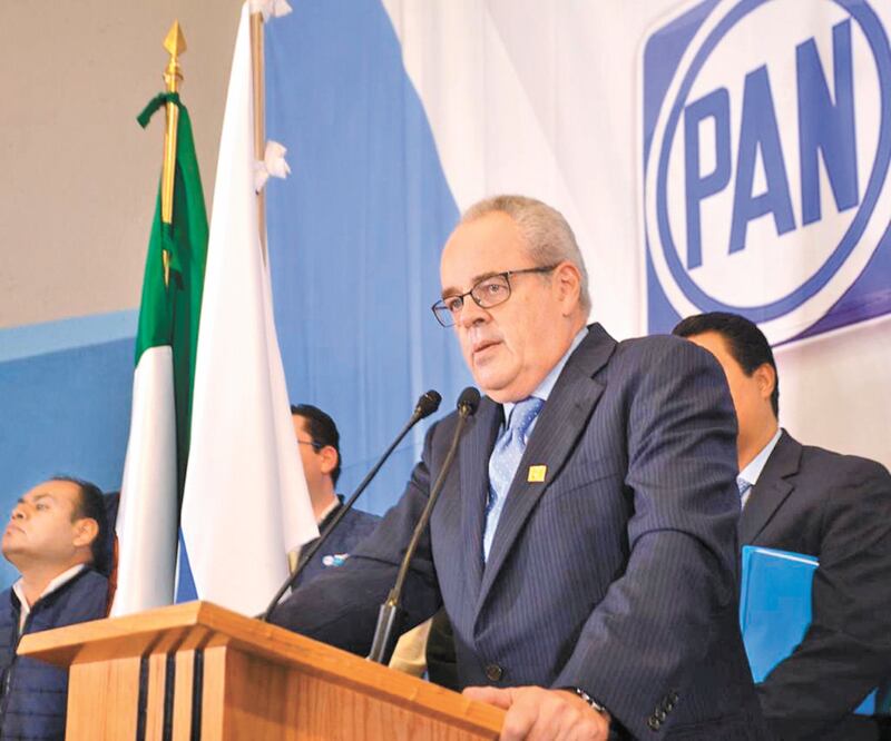 Jorge Inzunza dijo que pedirá a panistas acatar disposiciones. Foto: ARCHIVO EL UNIVERSAL