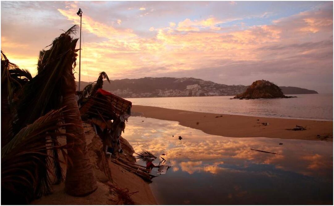 "Otis", el huracán más fuerte en la historia del Pacífico Oriental: NOAA. Foto: Valente Rosas/ EL UNIVERSAL