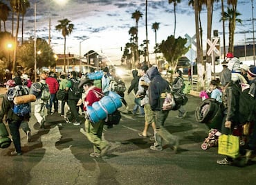 Gobierno de Baja California pide desviar a otros puertos fronterizos las caravanas de migrantes