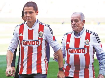 Chicharito Hernández y su emotivo homenaje en honor a su abuelo