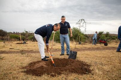 Aguascalientes destaca plantación de más de 54 mil árboles