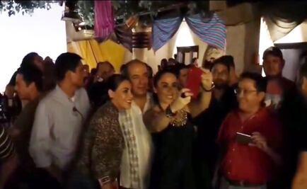 Calderón visita Campeche por aniversario de bodas de familia Mouriño