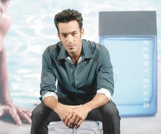 Aarón Díaz disfruta en familia y sin ver noticias