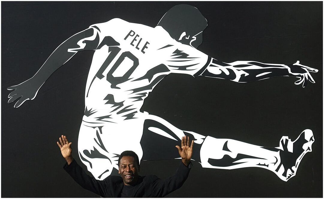 Pelé inmortalizó el número 10 a nivel mundial. FOTO: AFP