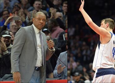 Coach rival detiene el juego para homenajear a Dirk Nowitzki