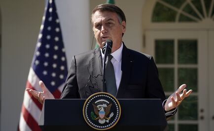 Bolsonaro expresa apoyo al muro fronterizo de Trump