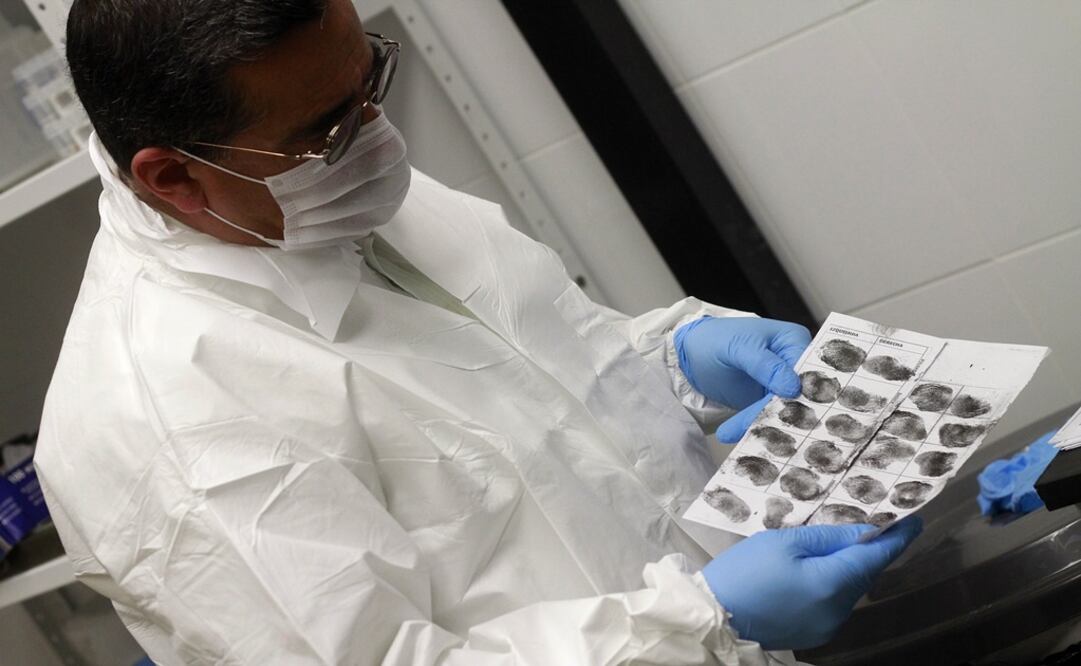 Dactiloscopia. Foto: Archivo/ EL UNIVERSAL