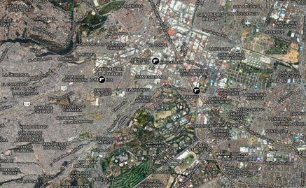 Mapa. Las colonias más peligrosas de Naucalpan 