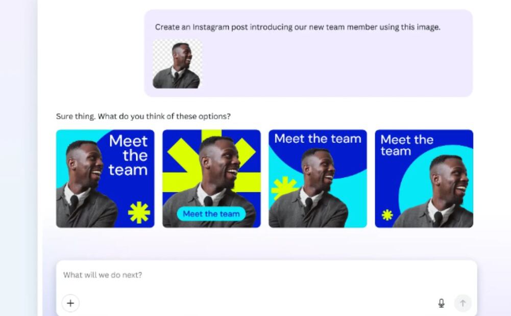Canva IA llega en español a México: cómo usarlo. Imagen: captura de pantalla