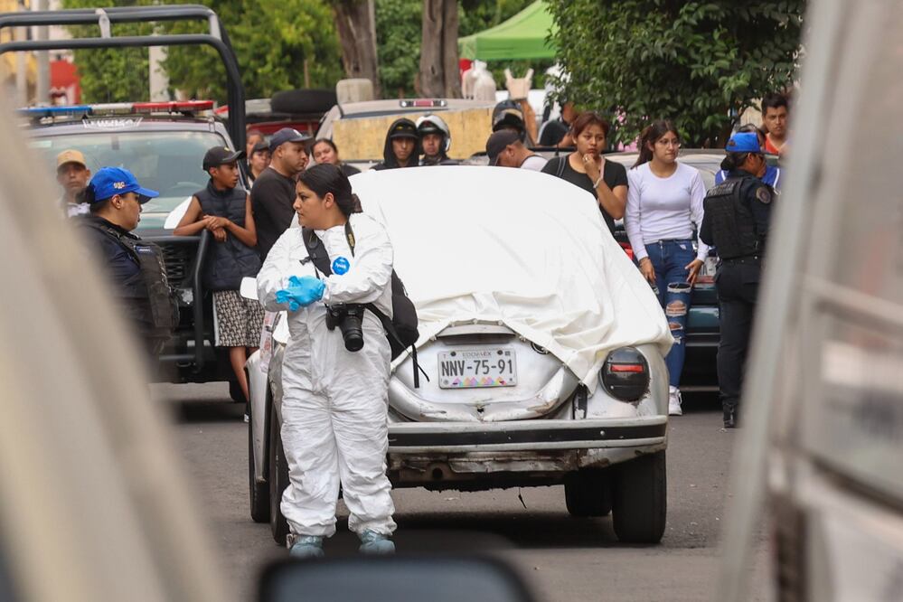 Motosicarios ejecutaron a un hombre en calles de la alcaldía Gustavo A Madero. (Foto: Francisco Rodríguez/ EL UNIVERSAL)