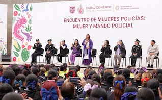 CDMX se encamina a formar una "policía feminista", afirma Brugada; anuncia nuevos apoyos y premio anual a la mujer policía 