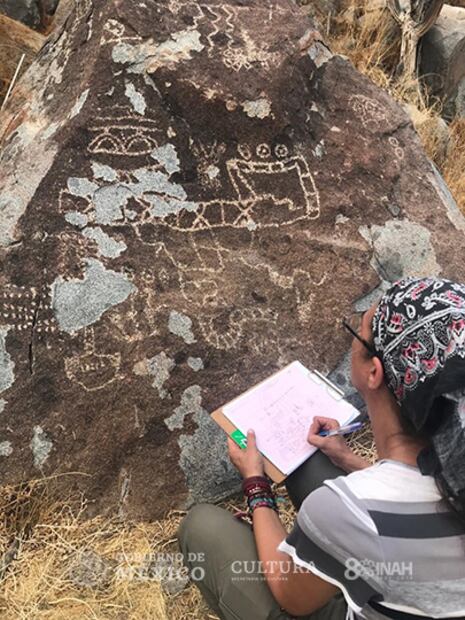 Descubren decenas de pinturas rupestres en Baja California