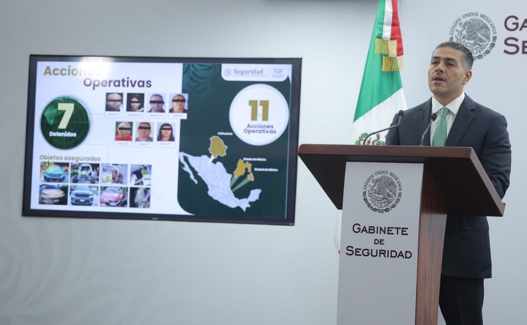 Omar García Harfuch, secretario de Seguridad y Protección Ciudadana. Foto: Gabriel Pano / EL UNIVERSAL