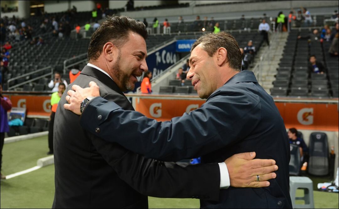 Mohamed y Caixinha. Foto: Imago 7