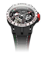 Relojes sobre ruedas en el Salón del Automóvil de Ginebra