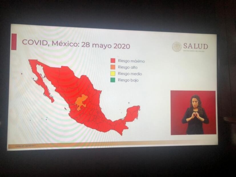 Presenta gobierno de AMLO semáforo de nueva normalidad