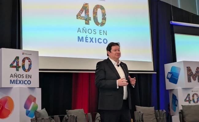 Microsoft celebra 40 años en México