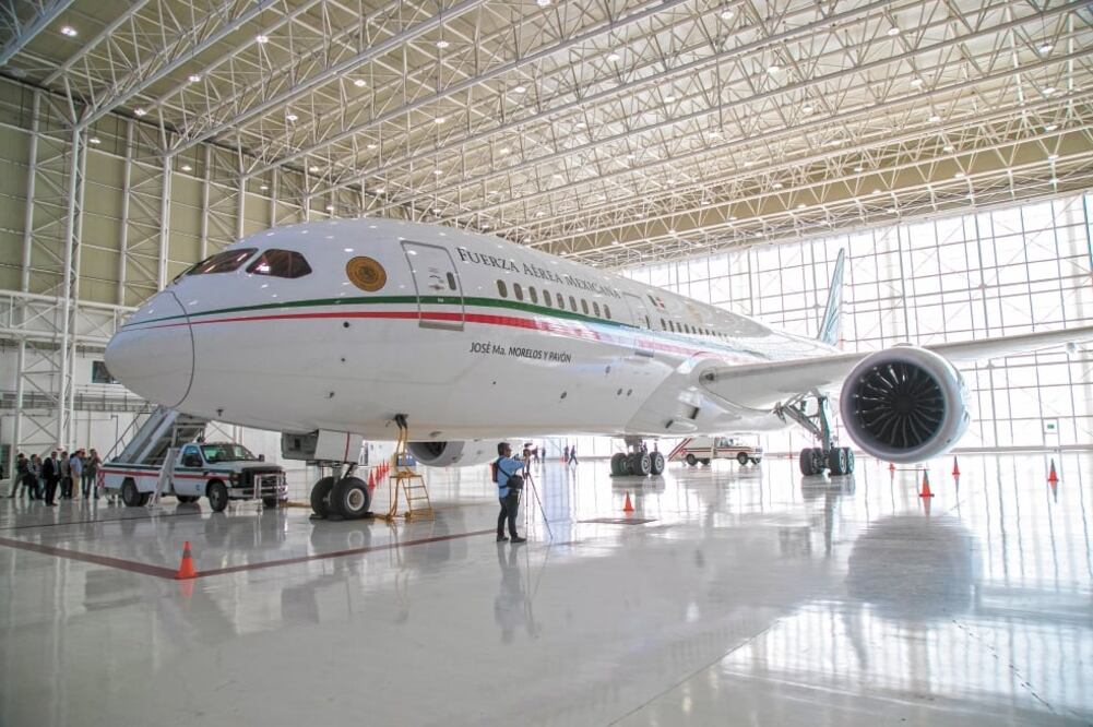 Los recursos obtenidos por la venta del avión presidencial, indicó el Presidente, se destinarán a la atención del problema migratorio. Foto: ARCHIVO EL UNIVERSAL
