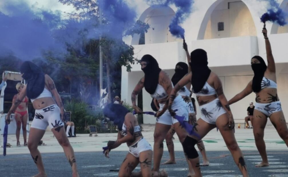 Víctimas de la impunidad cobran vida en "Museo Viviente" de Cancún