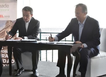Meade y Mikel firman pacto para transformar la CDMX