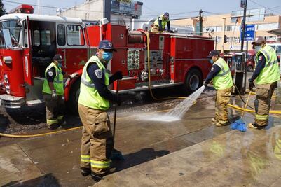 Sanitizan hospital civil de Oaxaca para evitar contagios de Covid-19