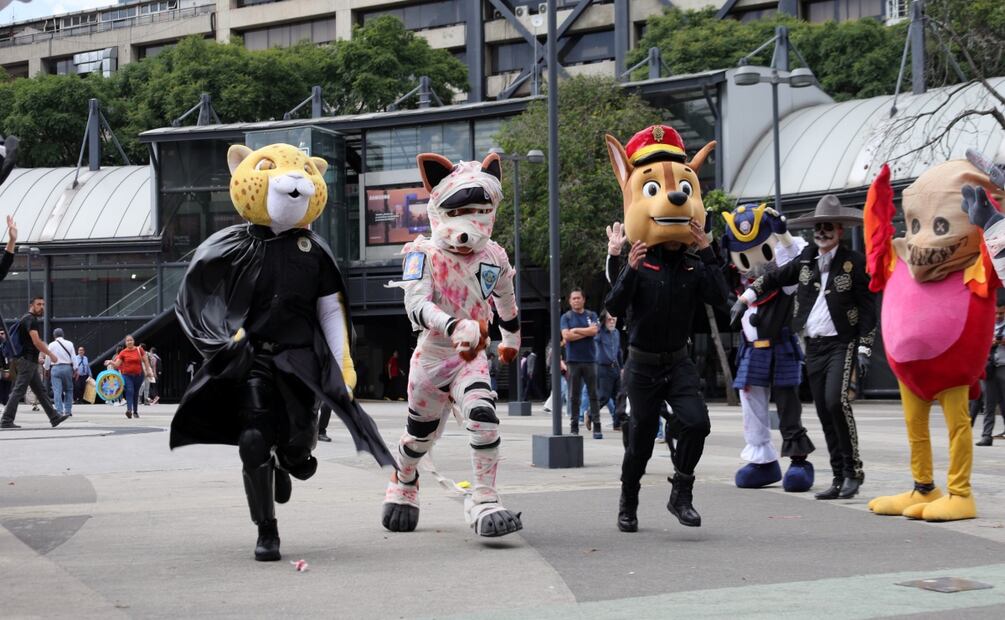 La SSC celebrará la “Carrera de Botargas del Terror” en el Centro Histórico. Foto: Especial