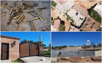 FOTOS y VIDEO. Así quedó la fortaleza donde fue detenido Ovidio Guzmán en Jesús María 