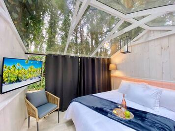 Glamping con techo cristal, ideal para parejas sin salir de CDMX 