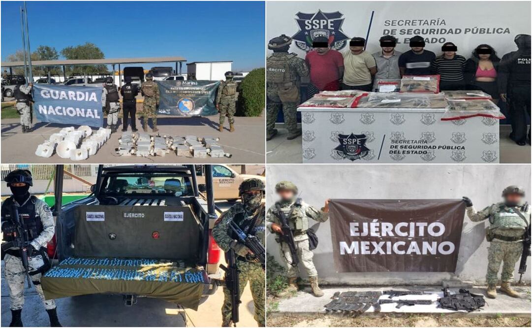 El Gabinete de Seguridad informó sobre los resultados obtenidos de la “Operación Frontera Norte”. Fotos: Especiales