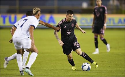 Lionel Messi e Inter Miami empatan sin anotaciones en El Salvador