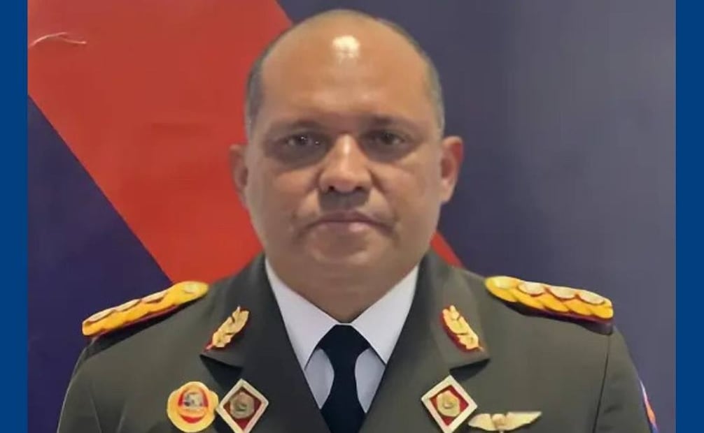 Mayor general Rafael Prieto Martínez, nuevo designado como jefe del Comando Estratégici Operacional de la Fuerza Armada Nacional Bolivariana. Foto: @delcyrodriguezv.