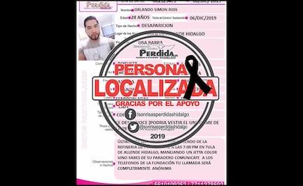 Localizan sin vida a joven desaparecido en Hidalgo