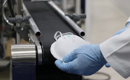 CDMX y UNAM inauguran fábrica de mascarillas N95 ante coronavirus 