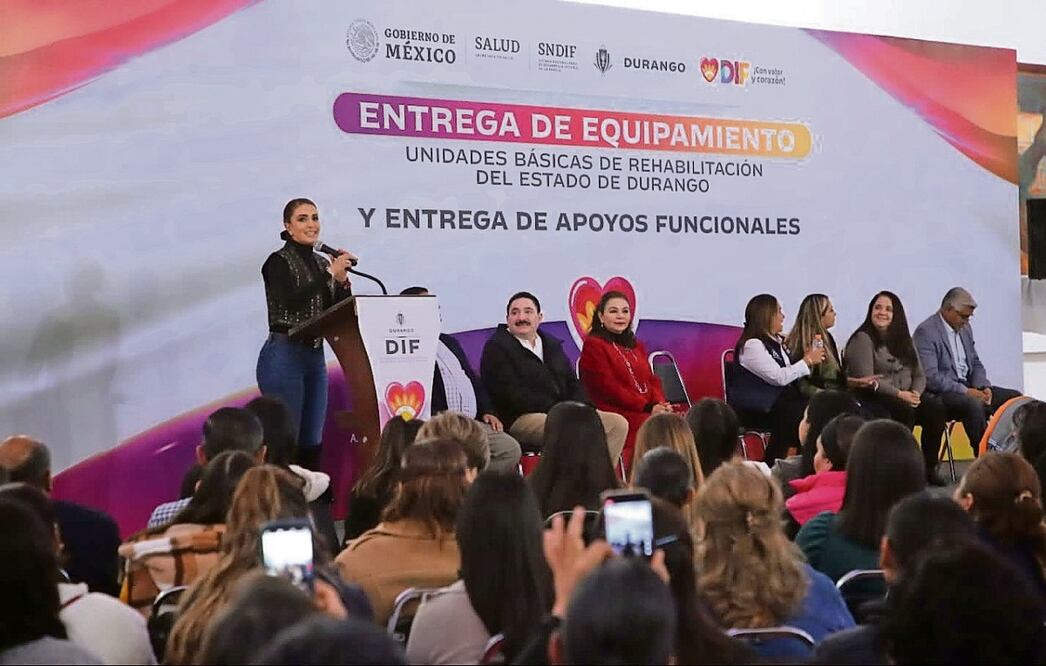 La presidenta del DIF se congratuló por la posibilidad de mejorar la calidad de vida de las personas. Foto: Especial