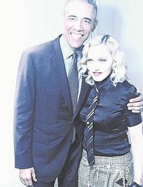 Madonna quedó sin palabras ante Obama