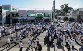 Alito Moreno destaca marcha por seguridad en Sinaloa; culpa a Rocha Moya por permanencia del crimen organizado en el estado