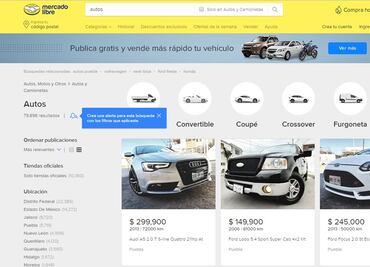 Ladrones de autos se mudan a Mercado Libre y Segunda Mano