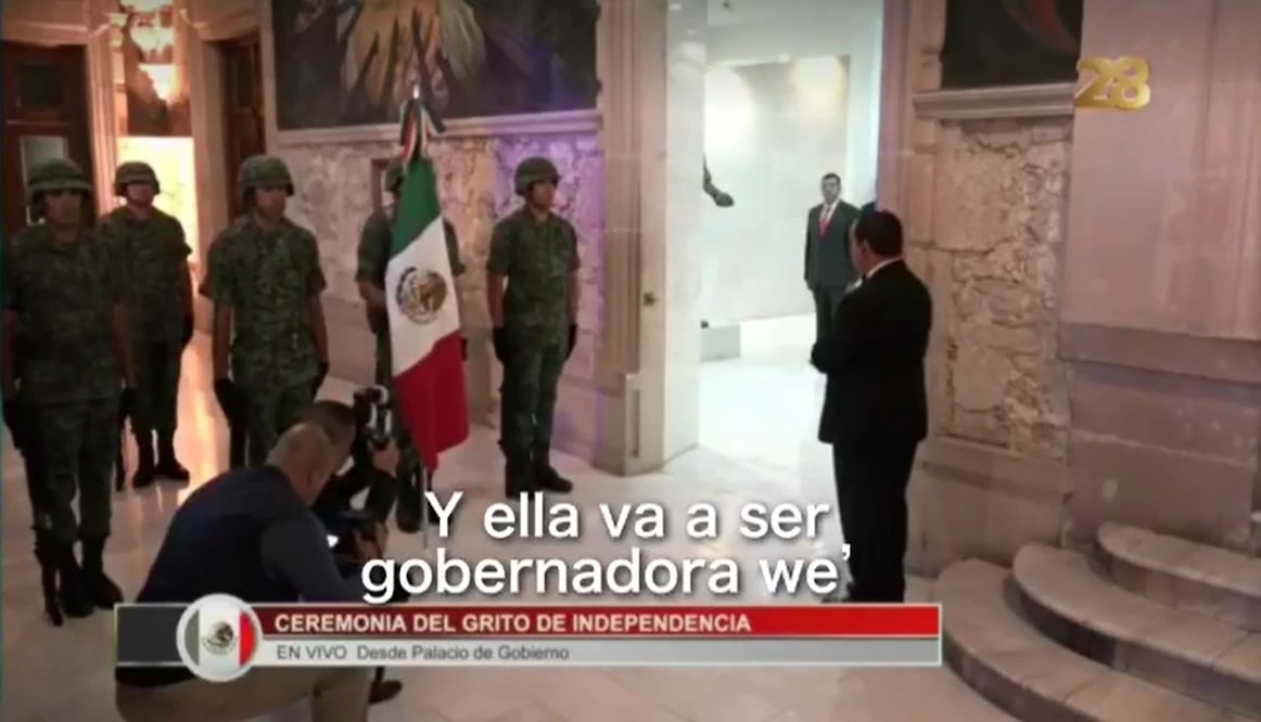 FOTO: tomada de la transmisión