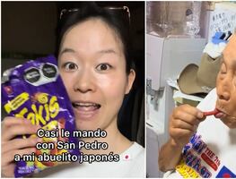 VIDEO: Tiktoker japonesa muestra botana mexicana a su familia y su reacción se viraliza