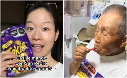 VIDEO: Tiktoker japonesa muestra botana mexicana a su familia y su reacción se viraliza