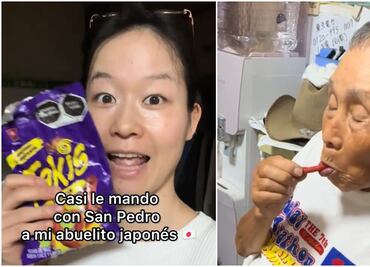 VIDEO: Tiktoker japonesa muestra botana mexicana a su familia y su reacción se viraliza
