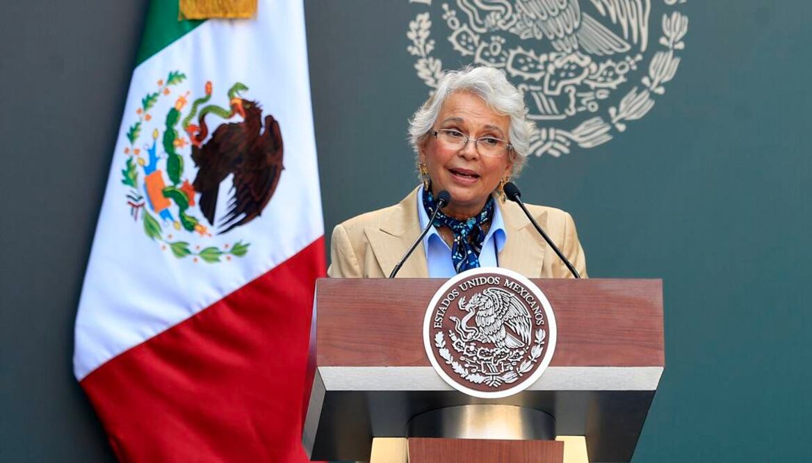 La secretaría de Gobernación, Olga Sánchez Cordero. Foto: Archivo