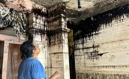 Damnificados de Poza Rica denuncian presencia de chapopote tras inundación; piden a Pemex evaluar daños