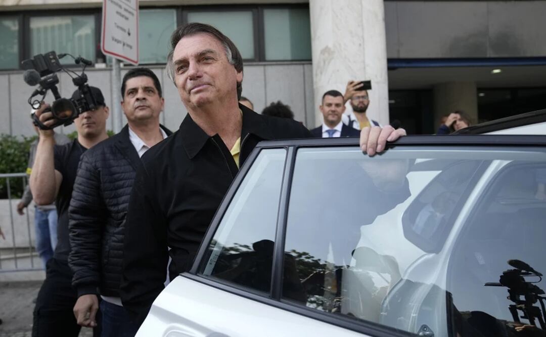 El expresidente brasileño Jair Bolsonaro. Foto: AP