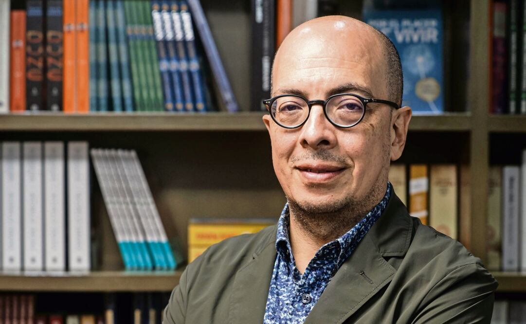 Entrevista a Jorge Volpi. Foto: Gabriel Pano | El Universal