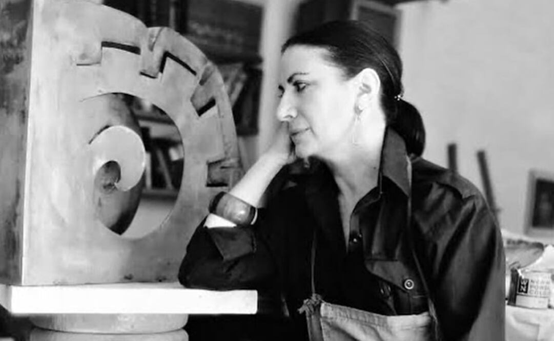 La fallecida escultora Ángela Gurría. Foto: Paulina Lavista 