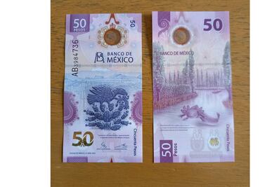 Así es el nuevo billete de 50 pesos que ya circula en México